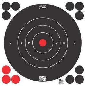 Pro-Shot プロショット SplatterShot Bullseye Target 12インチ ホワイト 5枚 標的 的紙 実銃 ターゲット