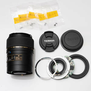 1円～ ジャンク品 レンズ キャノン用 タムロン Tamron Model 272E SP 90mm F2.8 Di MACRO