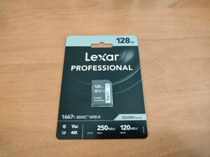 新品未開封 Lexar LSD128CB1667 SDXC 128GB SDカード Professional 1667x