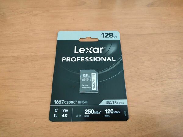 新品未開封 Lexar LSD128CB1667 SDXC 128GB SDカード Professional 1667x