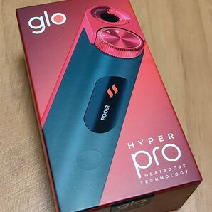 新品未使用 glo hyper pro ルビーブラック グローハイパープロ 加熱式タバコ スターターキット 喫煙