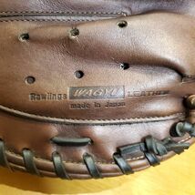 ローリングス 日本製 プロプリモ ProPrimo 限定モデル 和牛レザー Rawlings 一般用大人サイズ キャッチャーミット 硬式グローブ_画像8