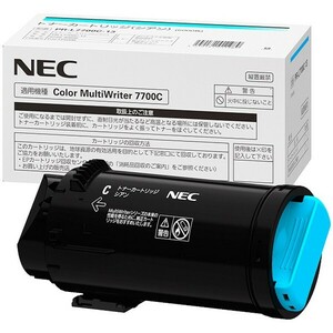 NEC original toner PR-L7700C-13(C) Cyan 