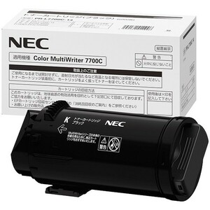 NEC original toner PR-L7700C-14(K) black 