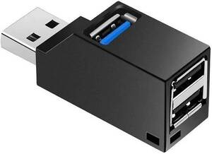 新品 超小型 USB3.0ハブ 3ポート USB3.0 1ポート+USB2.0 2ポート 拡張 コンパクト ポータブル機能付き ノートパソコンと他の互換性