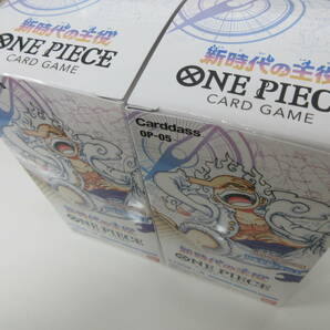 ● 未開封シール付き ONE PIECE ワンピース 新時代の主役 カードゲーム カード ワンピースカード ボックス 2個 まとめ 激安1円スタートの画像4