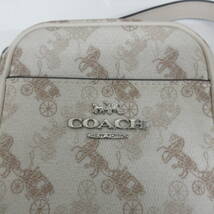 ● COACH コーチ バック ショルダーバッグ 小さめ 総柄 レディース 激安1円スタート_画像3