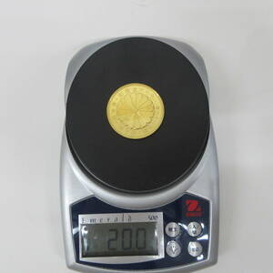 * Japan commemorative coin gold coin original gold K24 24 gold coin super-discount 1 jpy start 