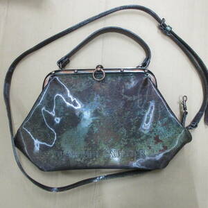 * lady's bag Jean Paul GAULTIER shoulder bag bulrush . bag super-discount 1 jpy start 