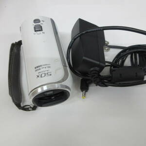 ● パナソニック Panasonic HC-V300M デジタルハイビジョンビデオカメラ ホワイトカラー 激安1円スタート