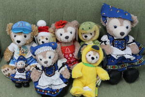  storage goods Shellie May Duffy soft toy Disney Land goods large amount super-discount 1 jpy start 