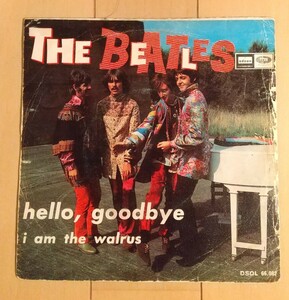 スペインorigシングル 「HELLO GOODBYE」 BEATLES ビートルズ