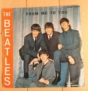 イタリアorigシングル 「FROM ME TO YOU」 BEATLES/ビートルズ