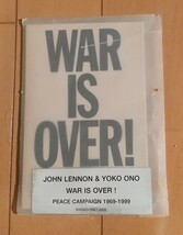 8枚綴りポートレート 「世界のWAR IS OVER」 ジョンレノン&オノヨーコ/JOHN LENNON&YOKO ONO (ビートルズ/BEATLES)_画像1