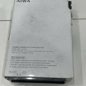 レアカラー AIWA HS-P20 アイワ cassetteboy カセットプレーヤー カセットボーイ◆ジャンク品 の画像8
