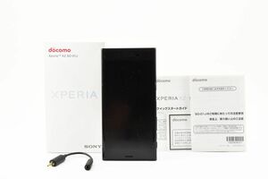 SONY docomo Xperia XZ SO-01J ブラック【IMEI：358970077867309】(2124632