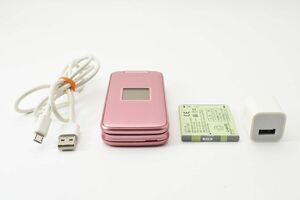 F-02J らくらくホン ピンク docomo 富士通【IMEI：358094070706081】(2144855