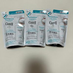 花王【キュレル Curel 】泡洗顔料つめかえ用 130ml 3個セット