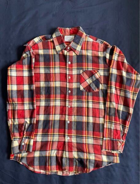 Sears シアーズ 60s 70s チェックシャツ Lサイズ ネルシャツ USA製 長袖シャツ チェック柄 アメカジ