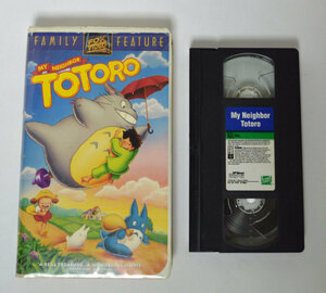 【VHS】となりのトトロ　英語版　My Neighbor Totoro　ジブリ ビデオテープ