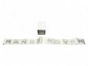 BTR7940MADG 2RB 2nd レンジローバー RANGE ROVER デカール テールゲート Silver 純正品 E-LP42D E-LP46D GF-LP58D GF-LP60D