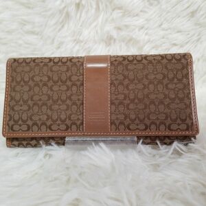 COACH コーチ ミニシグネチャー 長財布