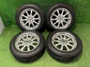 WORK ワーク SCHWERT 18x7.5J OFF38 PCD114.3 5H BRIDGESTONE ブリヂストン BLIZZAK DM-V3 225/60R18 売切!!