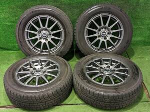 ウェッズ Weds TEAD 15×6J PCD114.3 5H ヨコハマ YOKOHAMA ice GUARD iG50 PLUS 195/65R15 ヴォクシー 等に売切!!