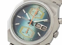 CITIZEN/シチズン クロノグラフ カメレオン チャレンジタイマー 8110 67-9151 自動巻き 中古_画像2