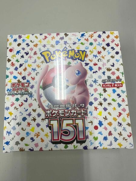 ポケモンカード151シュリンク付き1box！