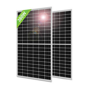 новый товар 380W 1 шт. комплект PERC одиночный кристалл солнечная панель изменение эффективность 22% высокая эффективность все средний ряд солнце свет panel солнце свет Charge экономия энергии бедствие LVYUAN