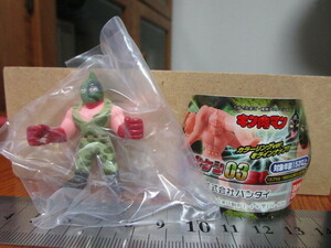  gold kesi03 soldier coloring unopened new goods * coloring color Kinnikuman eraser gold erasing figure 