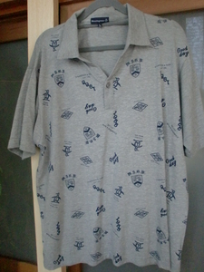  Munsingwear total pattern polo-shirt with short sleeves 