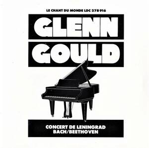 グレングールド GLENN GOULD BACH:PFCON1/BEETHOVEN