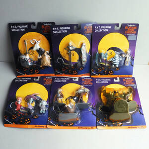  nightmare -* before * Christmas PVC figure 6 kind set Jun p running 