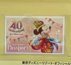 ディズニー　ペアチケット　オリエンタルランド　優待　2024/6/30まで1枚　2025/01/31まで1枚　計2枚