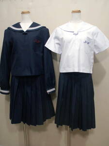 13994* skirt / summer sailor / winter sailor /W72/W68/L*4 point set NIKKE.... Hyogo Kakogawa higashi high school 