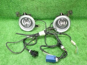 Mitsubishi ｅＫWagon H82W Foglamp leftrightset MX 4WD AOKI 0887 シールドビーム クリアレンズ ベゼルincluded スイッチincluded 動作確認済み