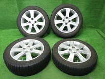 ダンロップ ウィンターマックス WM03 冬 145/65R15 175/55R15 三菱 純正 アルミ 15×4J 5J タイヤホイール 4本 アイ用 9分山スタッドレス付_画像1