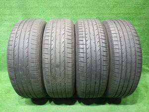 中古 ブリヂストン タイヤ 夏 225/60R17 4本 2021 デューラー