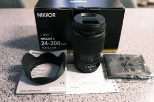 ★★★ 美品 Nikon NIKKOR Z 24-200 f/4-6.3 VR ★★★