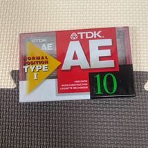 ● オーディオカセットテープ TDK ノーマルポジション AE-10F カセットテープ 13個まとめ売り 未開封品 ●_画像2