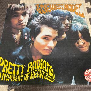 ● THE NEWEST MODEL PRETTY RADIATION LP レコード 中古品 ●