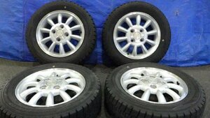 【宮城 塩釜発】中古 冬タイヤ・ 純正ホイールセット 4本 HE21S ラパン用 155/65R13 WINTERMAXX WM02 2022年製 9~10分山 ※個人宛発送不可