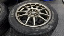 【宮城 塩釜発】中古 サマータイヤ・社外ホイールセット 4本 205/55R16 KUMHO SENSE11 2019年製 6分山 SCHNEDER ※個人宛発送不可_画像5