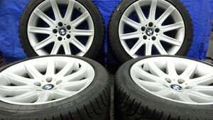 【宮城 塩釜発】中古 スタッドレスタイヤ・ホイールセット BMW740I ABA-HL40 純正品 245/45R19 275/45R19 ※個人宛発送不可