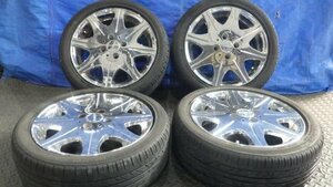 【宮城 塩釜発】中古 夏タイヤ・社外ホイールセット DAYTON DT30 165/50R15 2019年製 7分山 LEGZAS EURO LETRADITIONAL※個人宛発送不可