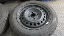 【宮城 塩釜発】中古 サマータイヤ・純正ホイールセット 175/65R15 ダンロップ EC202 2023年製 9分山 ※個人宛発送不可_画像5