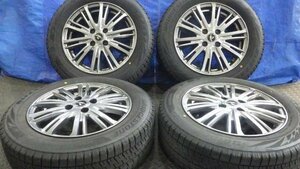 【宮城 塩釜発】中古 冬タイヤ・社外ホイールセット 4本 175/65R15 ブリヂストン BLIZZAK VRX2 2022年42週 7～8分山 ※個人宛発送不可