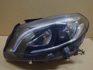 【岩手 盛岡発】中古 ベンツ Bクラス W246 後期 DBA-246242 左ヘッドライト LED 点灯OK AL A2469066301 クスミ有